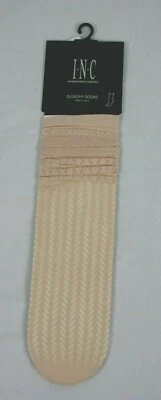 INC International Concepts Slouchy Socks One Size 2 Pair Foto 1 de 3