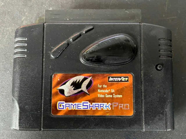 GameShark PRO Nintendo 64 (N64) V3.0 Complete In Box w/ VHS Tape TESTED CIB  RaRe