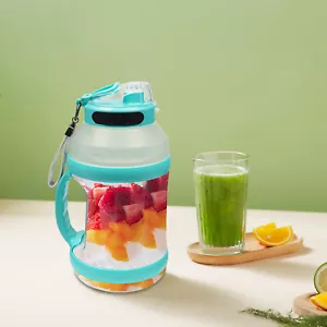 Electric Juicer Blender , 2L Portable Juice Press Squeezer Juice Extractor Blue - Picture 1 of 16