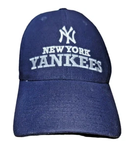 Gorra de béisbol New York Yankees con tirantes Gemelos Enterprise azul bordado - Imagen 1 de 10