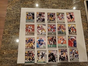 1991 Fleer Ultra Draft Picks Complete 20 Card Set Including Brett Favre RC #283  - Picture 1 of 3