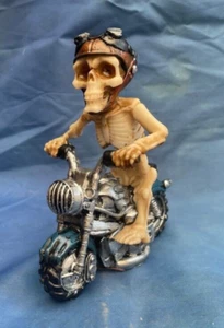 Skelecruiser Skeleton Biker Ornament Nemesis Now New Boxed Ornament Figurine - Picture 1 of 7