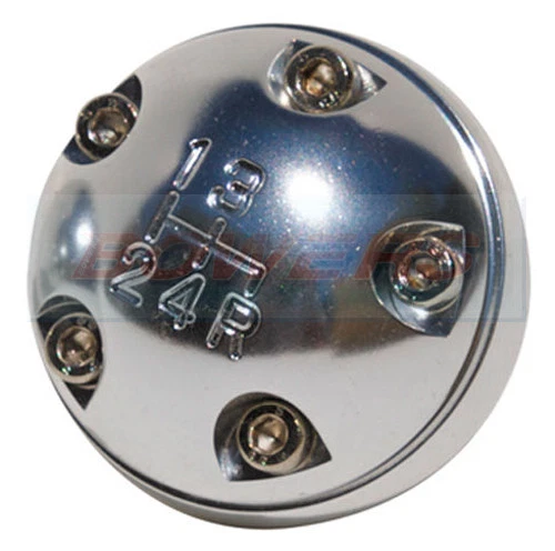 CLÁSICO ROVER AUSTIN MINI COOPER S 500 ALEACIÓN PULIDA TORNILLO CROMO EN PERNO DE ENGRANAJE - Imagen 1 de 1