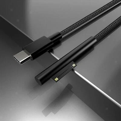 1Pcs Tablet Fast Charging Cable Type C Power Supply 3A for Microsoft Surface - Image 1 of 4