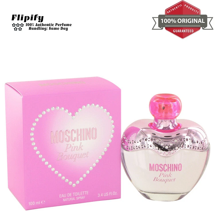 Perfume Moschino Pink Bouquet 3,4 OZ eau de parfum spray para mujer de Moschino Foto 1 de 1