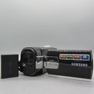 Samsung SMX-F400BP Handheld High Definition Camcorder Black Tested - Picture 1 of 8