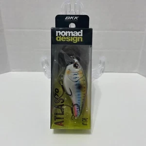 Nomad Design Atlas 70 Square Bill Crankbait 2-3/4" - 3/4 oz Threadfin Shad - Imagen 1 de 6