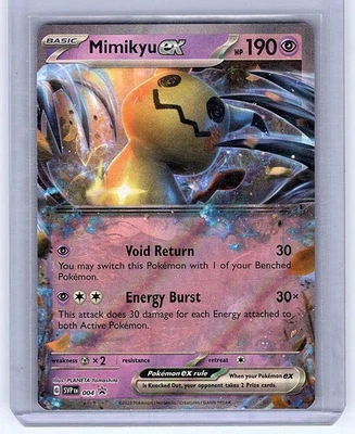 Mimikyu ex - Promo SV: Scarlet & Violet Promo Cards 004 NM - Image 1 of 2