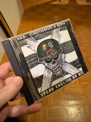 S.O.D. StormTroopers of Death - Speak English or Die CD 1998 Hardcore / Thrash Foto 1 de 2