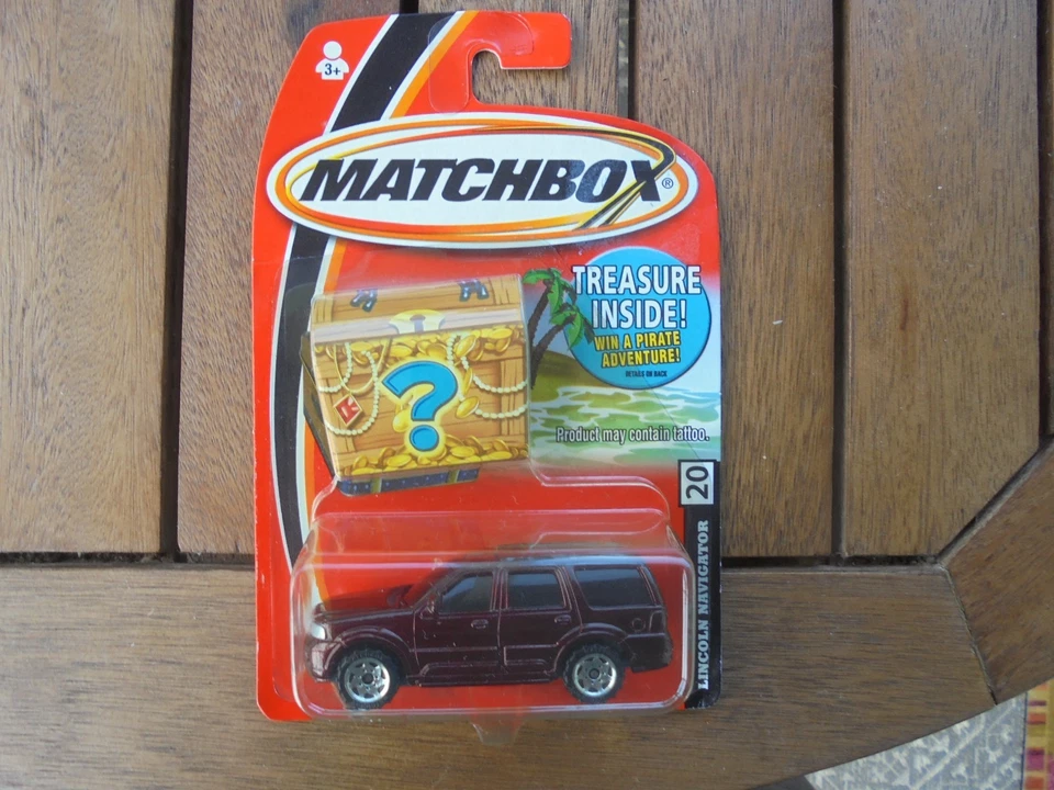 Lincoln Navigator 2005 Matchbox #20 Borgoña metálico. Paquete decente. Envío a Estados Unidos Foto 1 de 1