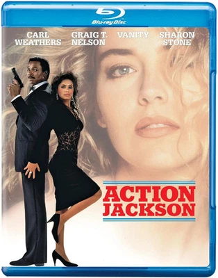 Action Jackson   blu ray new sealed movie  carl weathers  sharon stone - Image 1 of 4