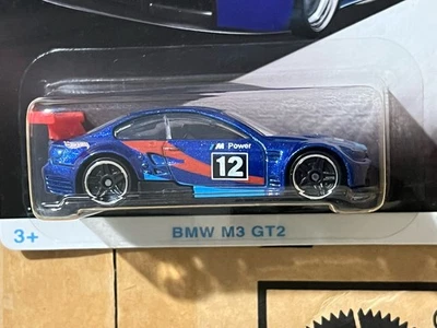 Hot Wheels BMW M3 GT2 Blue G60 Walmart Exclusive Gran Turismo Touring M-Power - Image 1 of 4