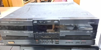 Defektes Kenwood X-92 Stereo Double Auto Reverse Kassettendeck - Für Bastler! - Bild 1 von 4