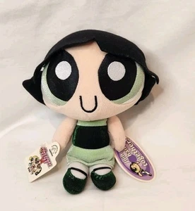 POWERPUFF GIRLS BUTTERCUP 8" Plush Applause 2000 Tag Attached - Picture 1 of 7