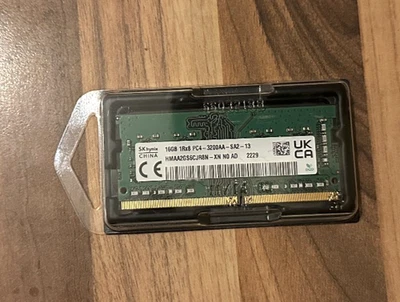SKhynix 16GB RAM Speicher | DDR4 3200 MHz | SO-DIMM | Arbeitsspeicher für Laptop - Bild 1 von 4