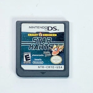 Nintendo DS - Crazy Chicken: Star Karts (solo cartucho de juego) ~ probado/funcionando - Imagen 1 de 2