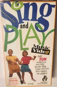 Sing And Play Music Video Group Kids Bible Songs Communicator Award VHS Tape NEW - Picture 1 of 3