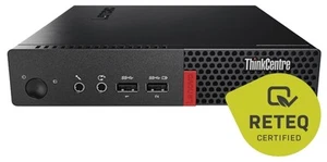 LENOVO PC Thinkcentre M710Q 10MQ, i3, 8GB, 256GB, Win10H, refurbished - Bild 1 von 7