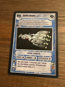 Corellian Corvette (Premiere-Limited) | Decipher Star Wars CCG | NM/LP - Picture 1 of 2