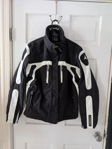 XL Women's Atomic brand ski jacket coat insulated black and white - Picture 1 of 6