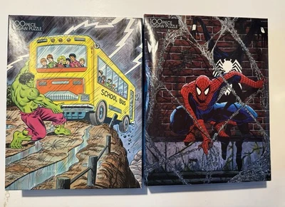 Rainbow Works Халк и Человек-паук 100 шт. пазлы новые в запечатанных коробках - Изображение 1 из 2