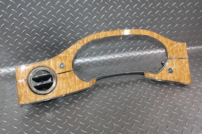 19-24 CONTINENTAL GT GTC Woodgrain Driver LH Left Dash Speedometer Cluster Trim - Image 1 of 4