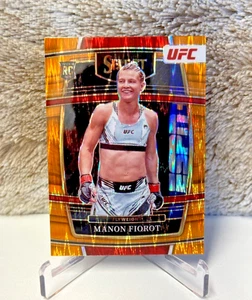 2022 Panini Select UFC - Manon Fiorot Orange Flash Prizm Rookie Concourse - #69 - Picture 1 of 2