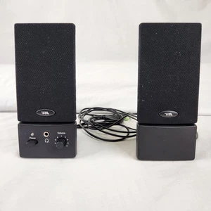 Cyber Acoustics CA USB Powered Desktop Computer Speaker System 2 Speakers Tested - Picture 1 of 6