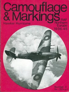 CAMOUFLAGE & MARKINGS 3 WW2 RAF HAWKER HURRICANE ROUNDELS SCALE VIEWS DAY NIGHT - Picture 1 of 4