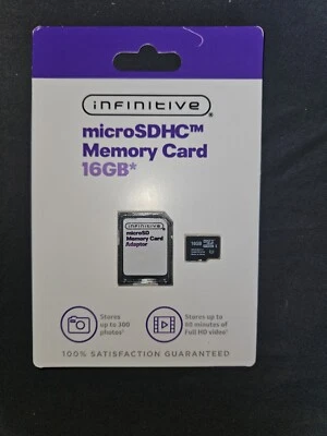 Inifinitive 16 GB micro SDHC memory card - Image 1 of 2