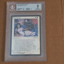 Shahrazad BGS 9 MINT MTG Arabian Nights Magic the Gathering Reserved List