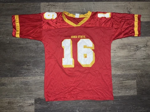 Vintage Iowa State Cyclones Kids Jersey Youth Large 14-16 Cover