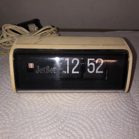 Vintage MCM JetSet  Model 3500 Digital Clock. Working Cover