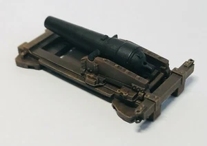 7 Inch Brooke Rifle Cannon ACW on Pivot Carriage (1/76) 20mm scale - Picture 1 of 8