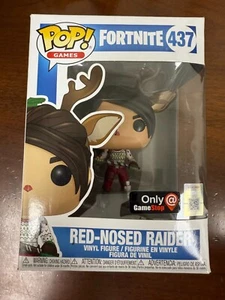 Funko Pop! Vinyl: Fortnite - Red-Nosed Raider - GameStop (GS) (Exclusive) #437 - Picture 1 of 1