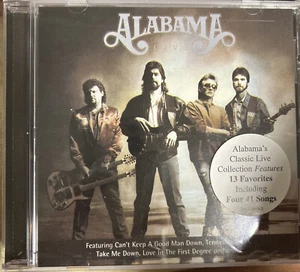 Alabama Live Audio CD By Alabama - Classic Rock Music - Brand New Sealed - Picture 1 of 3