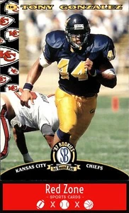 1997 Score Board NFL Rookies - #2 Tony Gonzalez NM. - Picture 1 of 2