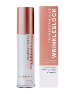Transformulas WrinkleBlock Superdose Skin Smoother Mimic Wrinkles 50ml AUTHENTIC - Image 1 of 4