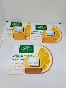 3X Mario Badescu Brightening Vitamin C Cream~Travel Size - Picture 1 of 1