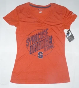 NEU NCAA Syracuse orangefarbenes T-Shirt Damen Ladies S Small 3 5 - V-vorne NEU neu mit Etikett PK88 - Bild 1 von 1
