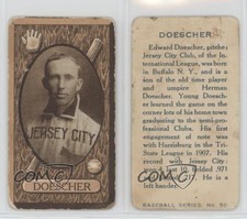 1912 Imperial International League Tobacco C46 Edward Doescher #50
