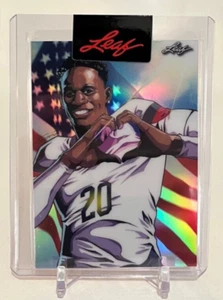 Folarin Balogun Leaf Card Anime Nation Soccer /89 #ANB-65 Arsenal USA Monaco MLS - Bild 1 von 3