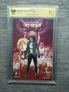 Medios CBCS 2017 clasificados 9,8 manchados #1 451 firmados por David Baron - Imagen 1 de 3