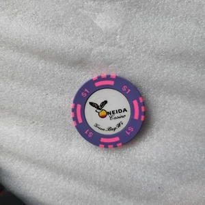 $1 (One Dollar) Blackjack Chip - Oneida Casino, Green Bay WI - Picture 1 of 2