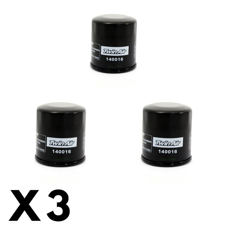 3 Pack Twin Air - Oil Filter for Yamaha YZF-R1 1998-2006 - Image 1 of 1