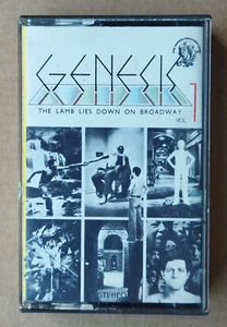 CASSETTE AUDIO / TAPE   --- GENESIS. THE LAMB LIES DOWN ON BROADWAY VOL 1 --- - Imagen 1 de 2