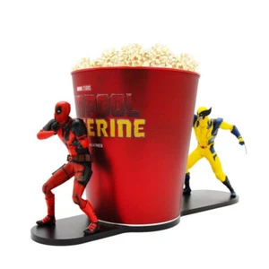 Deadpool & Wolverine Cinemark 130 oz cubo palomitas ~ NUEVO - Imagen 1 de 4