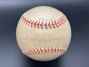 Johnny Vergez "1933 Goudey New York Giants Star" Signed Autographed baseball PSA - Picture 1 of 7