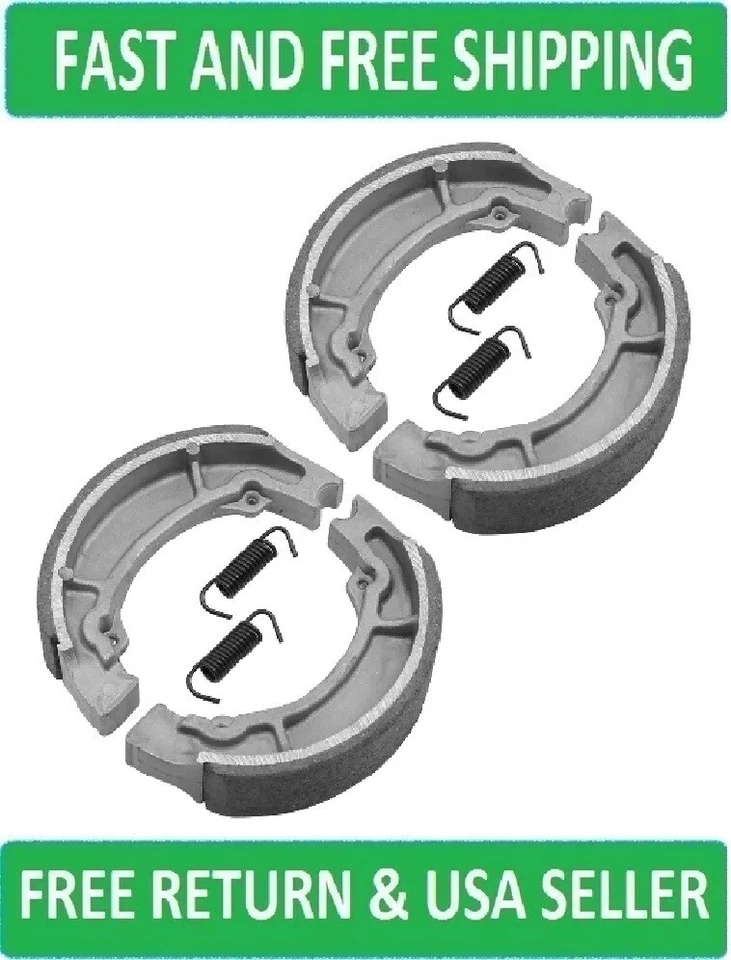 Sapatos de freio dianteiro e traseiro para Yamaha DT175 1974 1975 1976 1977 1978 1979 1980 81 - Imagem 1 de 4