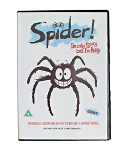 Spider! Dvd I'm Only Scary 'Cos I'm Hairy Children's Musical Adventures Tested - Imagen 1 de 6
